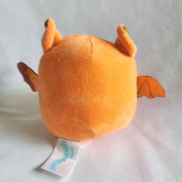 New Squishmallows 4" Capsule Tangie Orange Bat Halloween stuffed animal stuffies - Picture 3 of 3